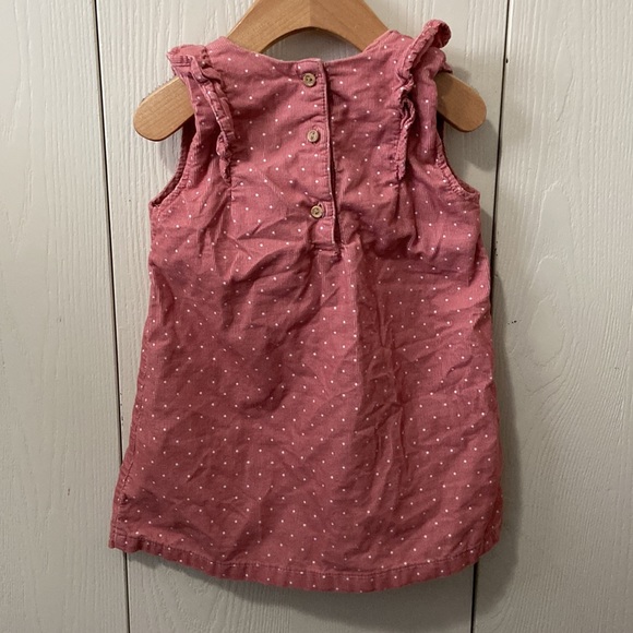 H&M Pink and White Spotted Corduroy Jumper - Picture 4 of 5